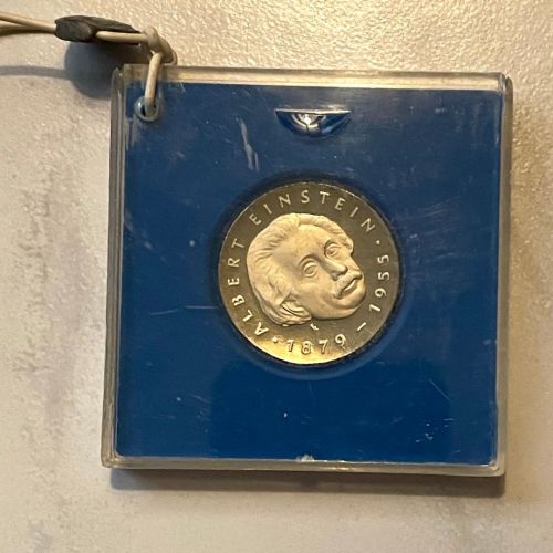 DDR 5 Mark 1979 - Albert Einstein - PP original verplombt