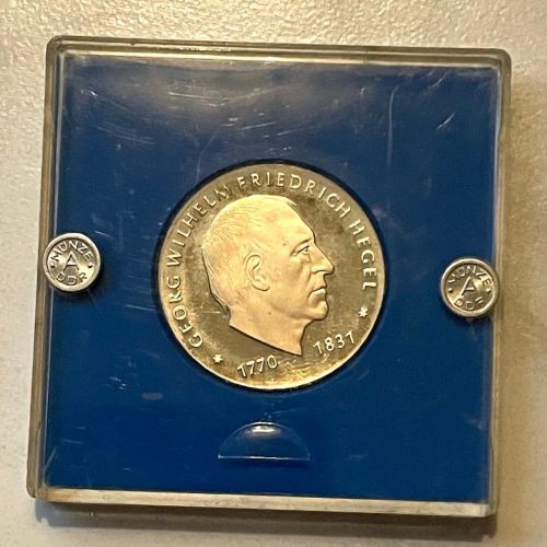 DDR 10 Mark 1981 - Georg Wilhelm Friedrich Hegel - PP original verplombt