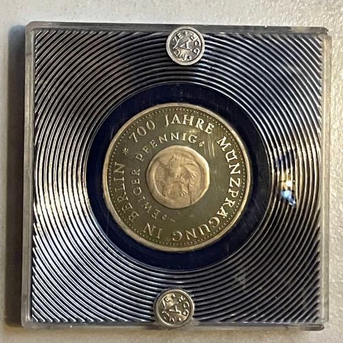 DDR 10 Mark 1981 - 700 Jahre Münzprägung Berlin - PP original verplombt