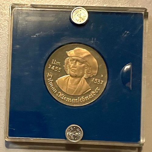 DDR 5 Mark 1981 - Tilman Riemenschneider - PP original verplombt