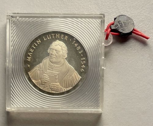 DDR 20 Mark 1983 - Martin Luther - PP original verplombt