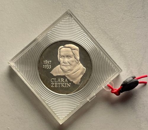 DDR 20 Mark 1982 - Clara Zetkin - PP original verplombt