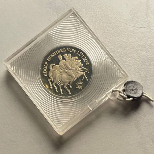 DDR 5 Mark 1984 - Freiherr von Lützow - PP original verplombt