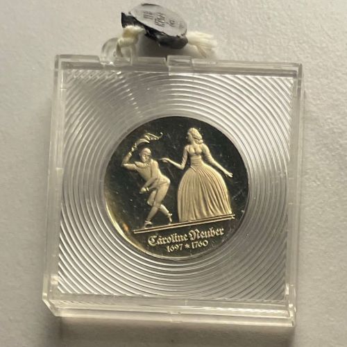 DDR 5 Mark 1985 - Caroline Neuber - PP original verplombt