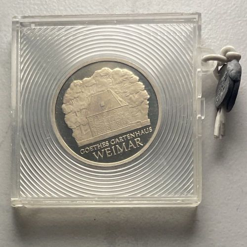 DDR 5 Mark 1982 - Weimar Goethes Gartenhaus - PP original verplombt