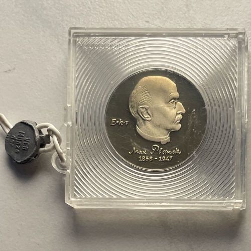 DDR 5 Mark 1983 - Max Planck - PP original verplombt