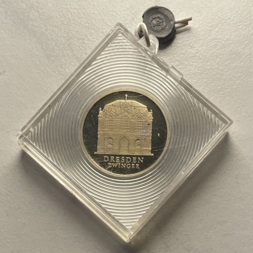 DDR 5 Mark 1985 - Dresden Zwinger - PP original verplombt