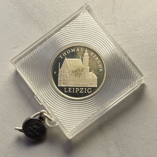 DDR 5 Mark 1984 - Thomas Kirche Leipzig - PP original verplombt