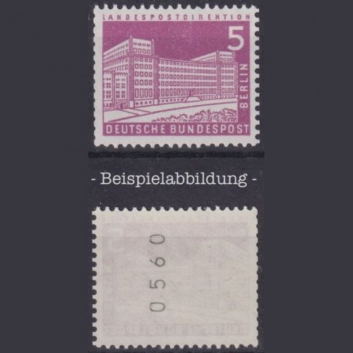 Berlin, Michel Nr. 141 wv R postfrisch - Rollenmarke mit gerader Nummer