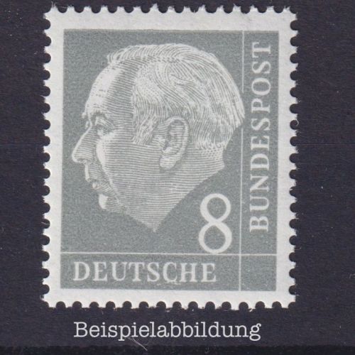 Bund, Michel Nr. 182 Y postfrisch - Heuss liegendes WZ