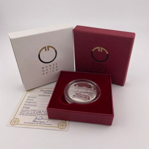 Österreich 10 Euro 2006 - Stift Göttweig - Silber PP - Etui original