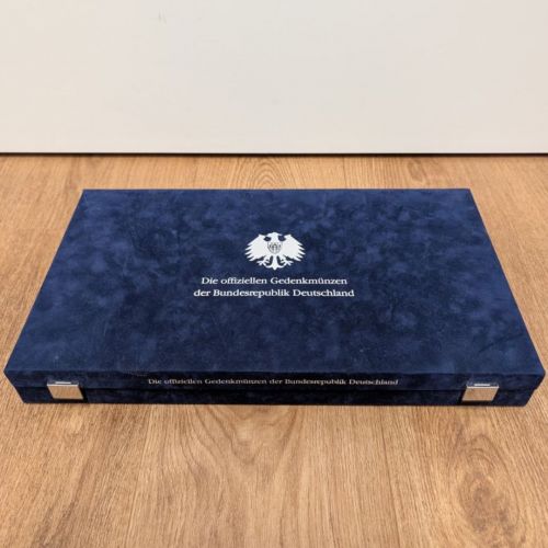 MDM Münzkassette Schatulle für 36 10 DM PP Original Bad Homburg OBH gebraucht