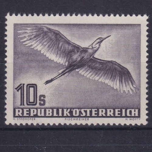 Österreich MiNr. 987 postfrisch - Fischreiher (Serie Vögel)