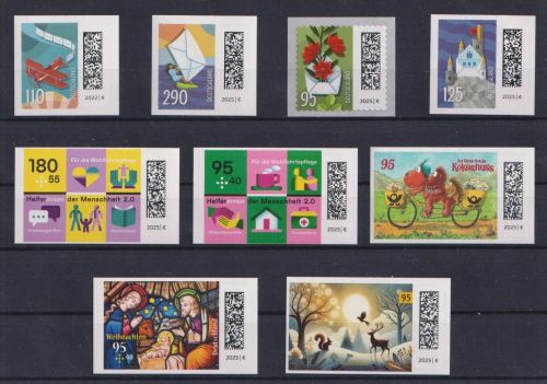 BRD / BUND selbstklebende Briefmarken 2000-2025 postfrisch komplett - AUSSUCHEN