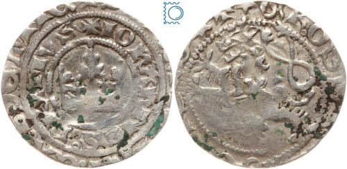 Tschechien-Böhmen Prager Groschen ohne Jahr #1- Wenzel ? - unbestimmt