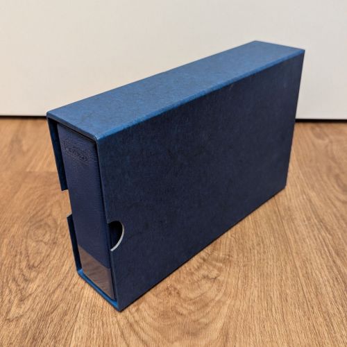 Kobra FDC Album blau mit Schutzkassette - gebraucht