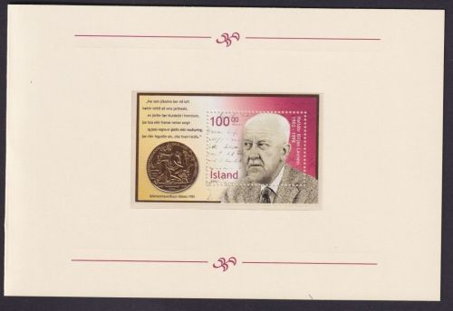 Island 2002 - Block 30 I postfrisch - Halldór Kilian Laxness
