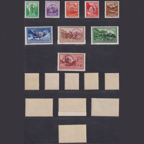 Liechtenstein 1934 - Dienstmarken D 11-19 postfrisch komplett