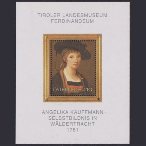 ÖSTERREICH MiNr. 2670 Block 39 postfrisch - Gemälde aus Sammlungen