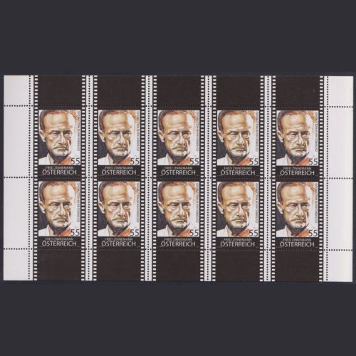 ÖSTERREICH MiNr. 2803 Kleinbogen postfrisch - Österreicher in Hollywood