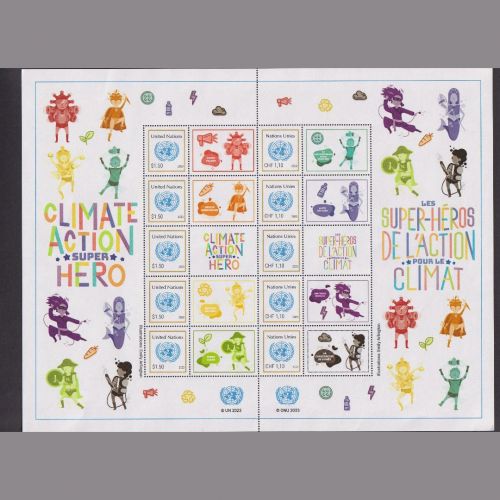 Uno Genf Nr. 1199 Kleinbogen postfrisch 75 Jahre WHO Weltgesundheitsorganisation