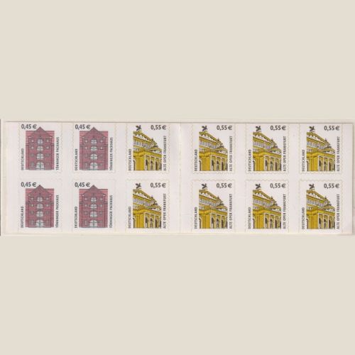 BUND Markenheftchen MH 50 a BI PF PLF IV - Feld 3 postfrisch