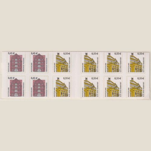 BUND Markenheftchen MH 50 a BI PF PLF VIII - Feld 9 postfrisch