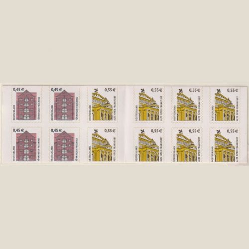 BUND Markenheftchen MH 50 a AI PF PLF III - Feld 7 postfrisch