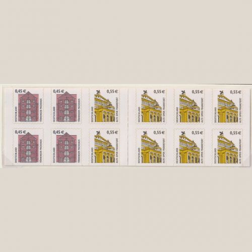 BUND Markenheftchen MH 50 b BI PF PLF VI - Feld 7 postfrisch