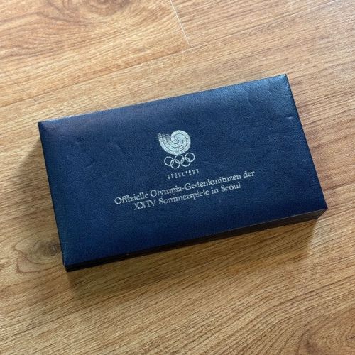 Südkorea 1988 Set PP - 4 x 1000 + 4 x 2000 Won - Olympische Sommerspiele Seoul