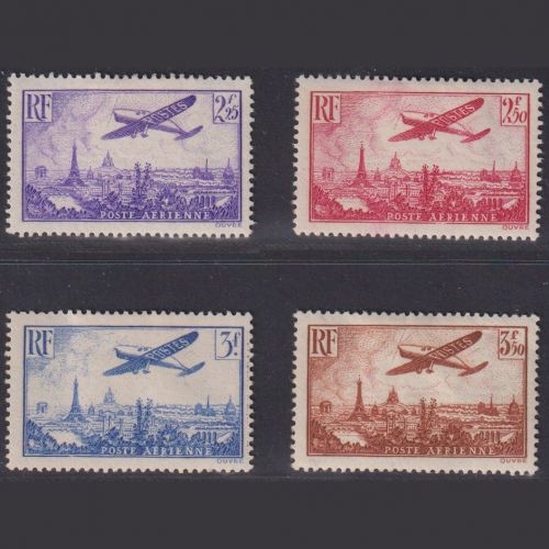 Frankreich MiNr. 307-10 ungebraucht - Flugpostmarken