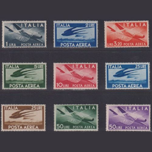 Italien MiNr. 706-14 postfrisch - Flugpostmarken