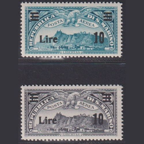 San Marino MiNr 239-40 postfrisch - Flugpostmarken