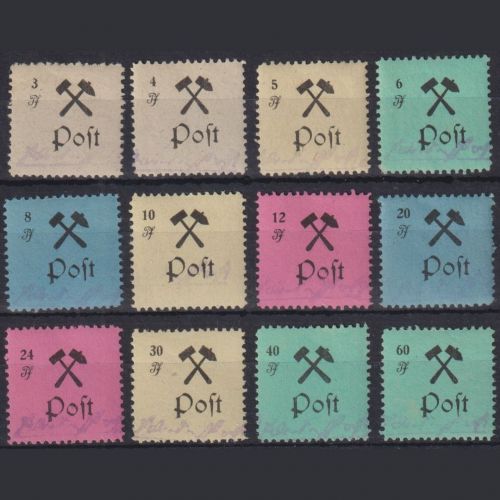 Lokalausgaben Grossräschen 1946 - Nr. 13-24 A postfrisch