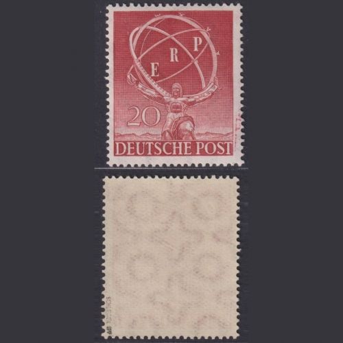 Berlin, Michel Nr. 71 postfrisch, geprüft Schlegel BPP - Marshallplan ERP