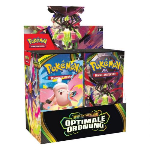Pokemon OPTIMALE ORDNUNG Booster Display (36 Booster) | Deutsch OVP Neu Händler