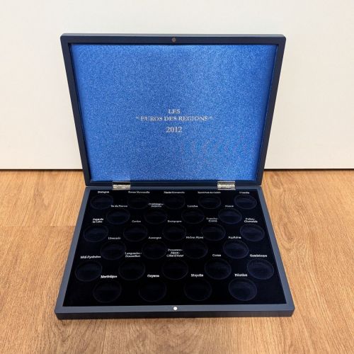 Leuchtturm Münzkassette Schatulle für 10 Euros des Rêgions 2012 - gebraucht
