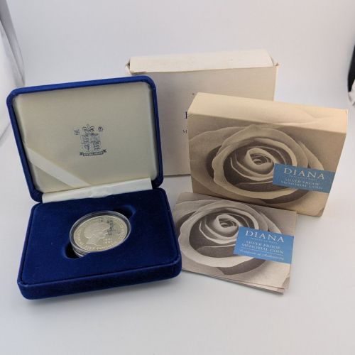 Vereinigtes Königreich 5 Pfund 1999 | Princess Diana Memorial | Silber Münze | Box + CoA