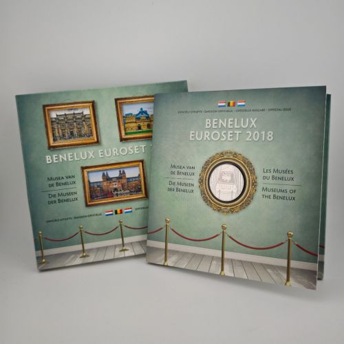 BENELUX 2018 Kursmünzensatz KMS st - original OVP in Blister Euroset