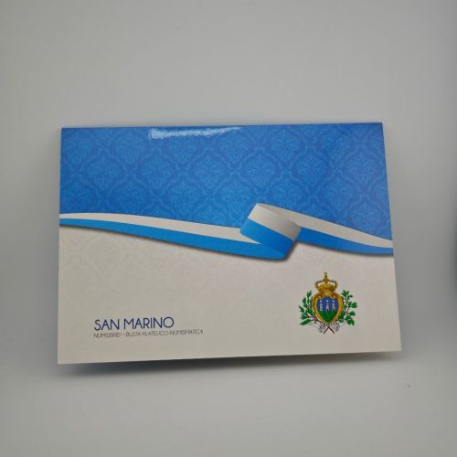 San Marino 2 Euro Numisbrief 2017 Heiliger Marinus im Sammlerbrief mit Umschlag