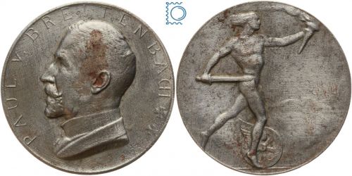 Deutschland Medaille | Paul von Breitenbach 1914 | Eisenbahn