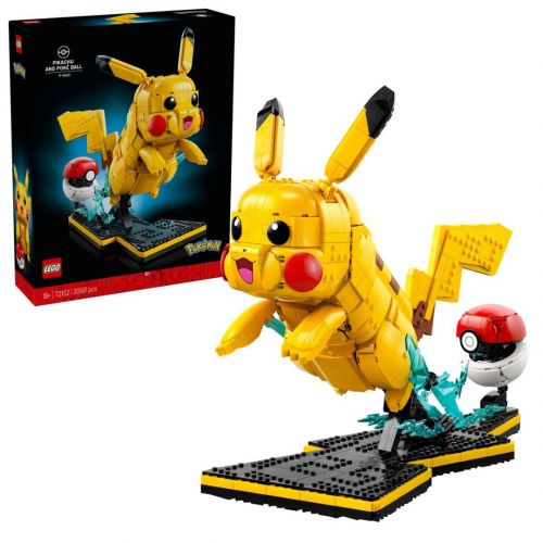 LEGO Pokémon PIKACHU und der Pokeball 72152 | UVP NEU