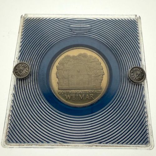DDR 5 Mark 1982 - Weimar Goethes Gartenhaus - PP original verplombt