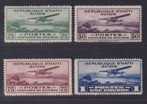 HAITI 1929 MiNr. 252-255 postfrisch - Flugpostmarken