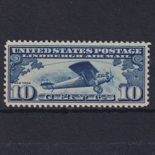 USA 1927 - MiNr. 306 A postfrisch - Flugpostmarke Charles A. Lindbergh