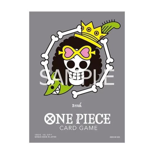 One Piece Card Game Official Sleeves Premium Brook (70-Pack) Bandai Card Sleeves