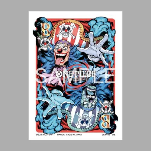 One Piece Official Card Sleeves Premium | Buggy 70-Pack | Limited Edition Vol.5