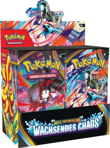 Pokemon WACHSENDES CHAOS Booster Display (36 Booster) | Deutsch OVP Neu Händler