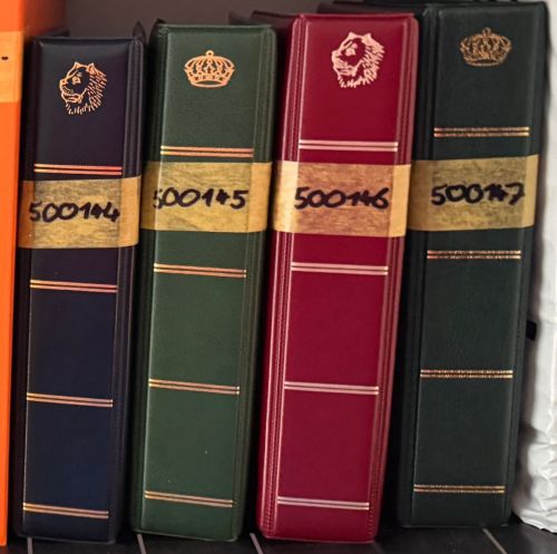 LIECHTENSTEIN Kleinbogen Sammlung 1977-1989 postfrisch - in 4 ETB-Alben