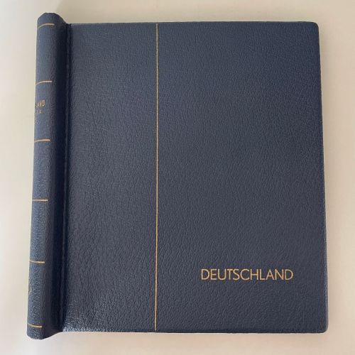 Leuchtturm Klemmbinder Blau unwattiert "Deutschland Bundesrepublik Berlin I"